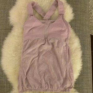 Lululemon Lavender Workout Top