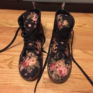 Floral Dr. Martens