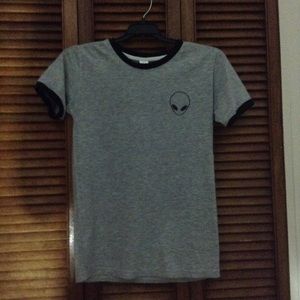 Gray Alien Top