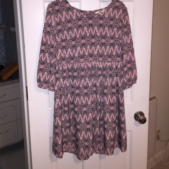 Pink Butterfly Dress
