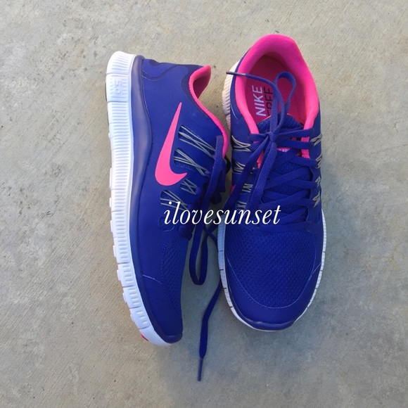 {Nike} Blue Free 5.0+ - Picture 2 of 4