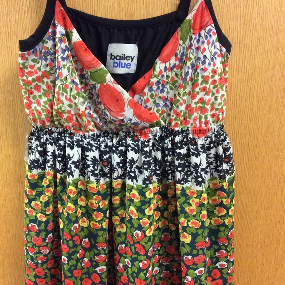 Floor length floral dress, fairly new - Picture 4 of 4