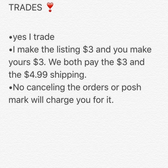 Trades ♥️