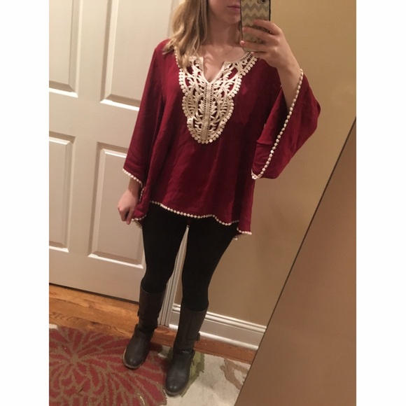Flowy top bought at Francesca's! - Picture 4 of 4