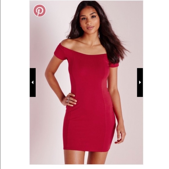 Red bodycon dress ❤️