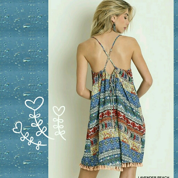 ๐ดTassel Tie Back Dress - Picture 3 of 3