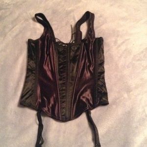 Victoria's Secret corset with lace up back