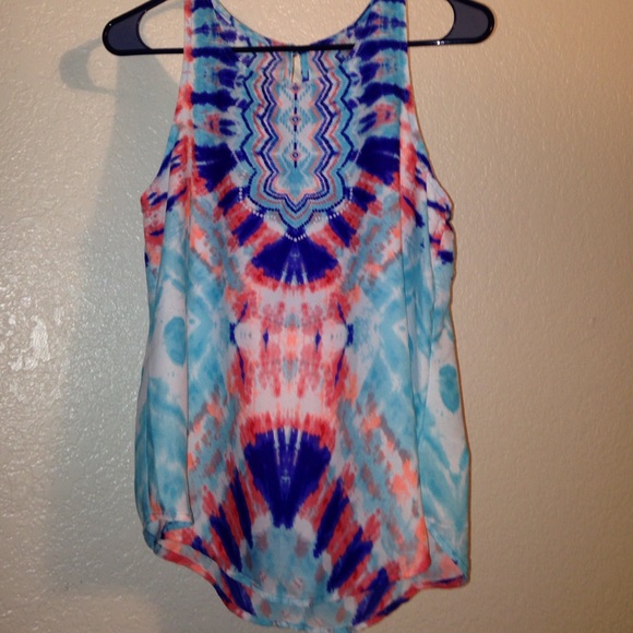colorful tank top