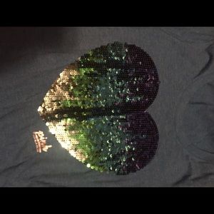 blue heart sequin vs tee.