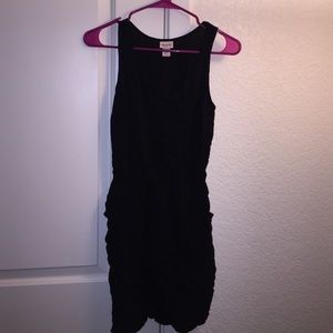 Black Dress, Cutout Back & Pockets