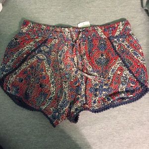 Cute light weight summer shorts