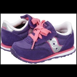 Girls Saucony Baby Jazz sneakers