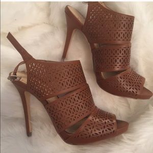 BCBGeneration cognac heels. Size 7