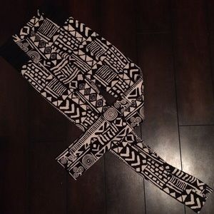 High waisted jeggings