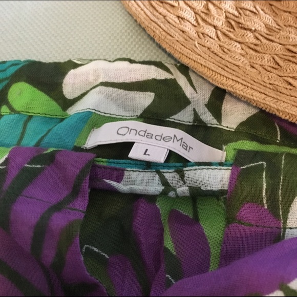 NWOT OndaDeMar Tunic Coverup - Picture 2 of 3