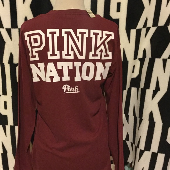 Victoria Secret Varsity crew neck