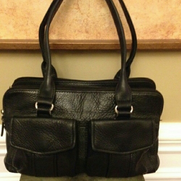 Fossil Black Leather Purse