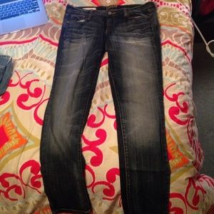 Decree Size 13 Distressed and Faded Skinnies