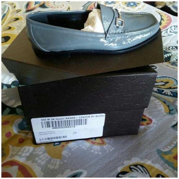 Authentic Gucci Patent Loafers
