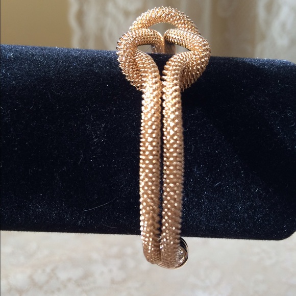 SALE! Gold Mesh Bracelet - Picture 2 of 3