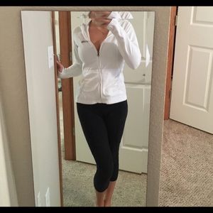 WHITE NORTHFACE JACKET