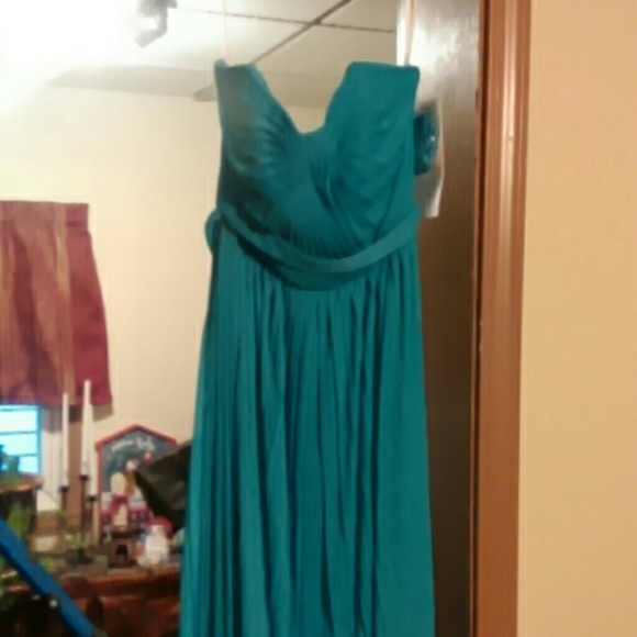 Beautiful brand NEW with tags blue David bridal - Picture 1 of 4