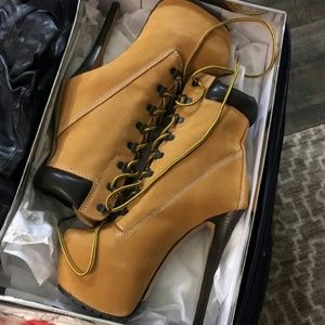 Timberland inspired heels