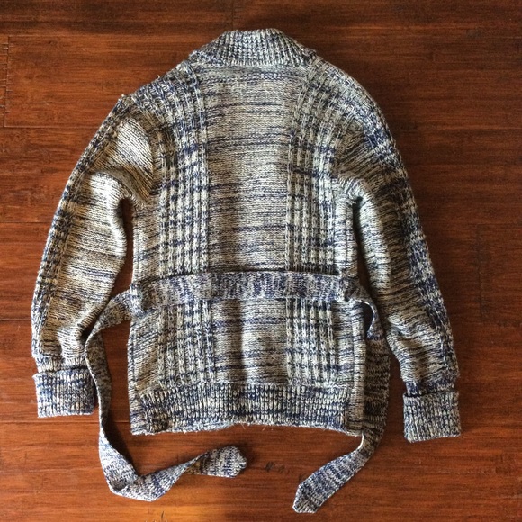 *SOLD* Vintage 1960s Belted Cardigan Sweater - Picture 3 of 4