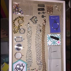 I have a huge lot of origami owl items