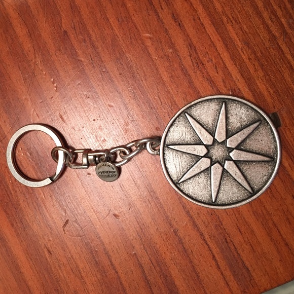 Alex and Ani Star of Venus Keychain