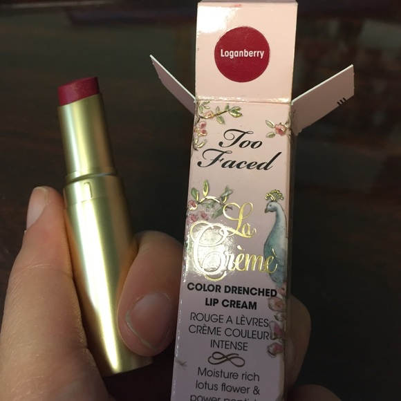Too Faced La Creme Lipsticks - Loganberry
