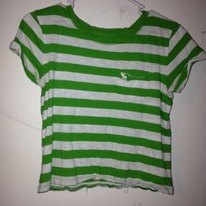 A+F CROP TOP STRIPED