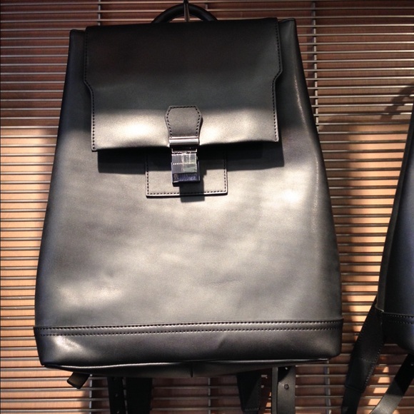 Armani exchange real leather back packs