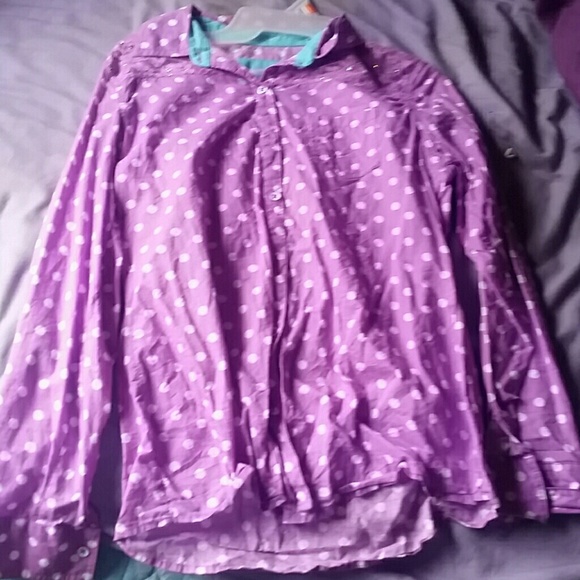 Long sleeve Justice shirt size 18