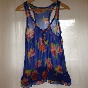Floral tank top