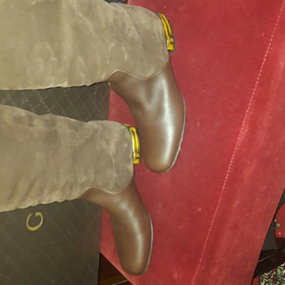 Gucci bamboo boots 100% authentic - Picture 2 of 4