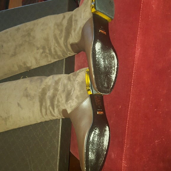 Gucci bamboo boots 100% authentic - Picture 3 of 4