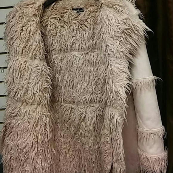 (SOLD) Bebe Shearling Funky & Chic Jacket - Picture 2 of 4