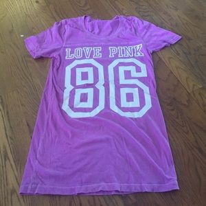 Victoria's Secret orchid tee