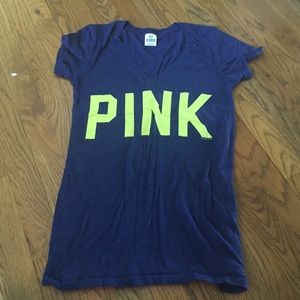 Navy Blue Victoria's Secret tee