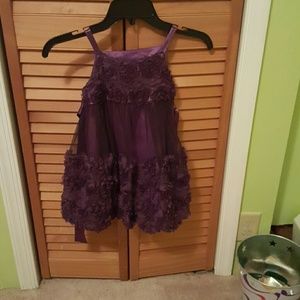 Plum toddler dress
