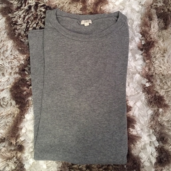 RESERVED • J. Crew Grey Long Sleeved T-Shirt