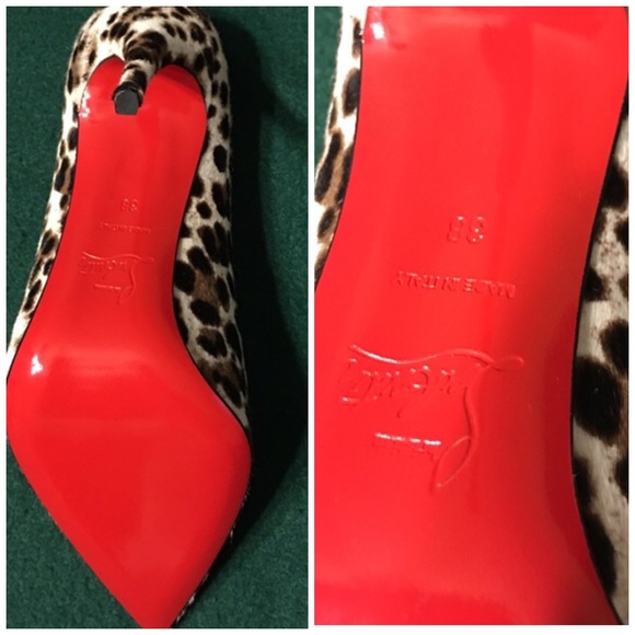 CL Decolette animal print calf hair - Picture 4 of 4