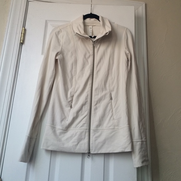 Lululemon Yoga Jacket Ivory
