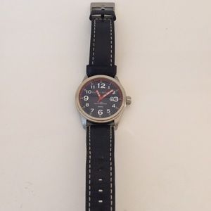 Navy blue watch