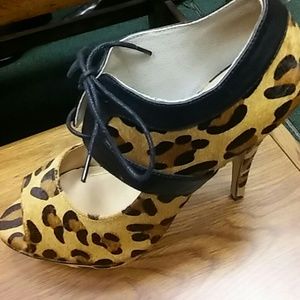 Colin Stuart Sexy Leopard Bootie