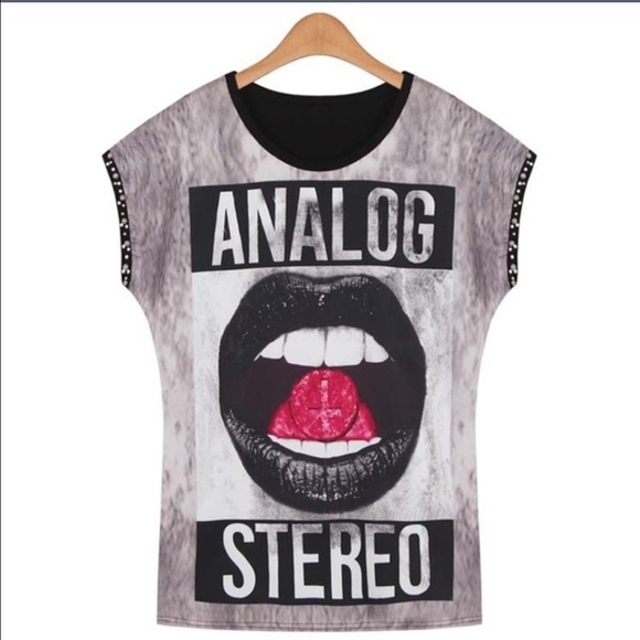 Casual loose tee women throw on