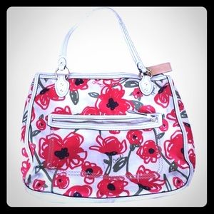 Coach flower purse