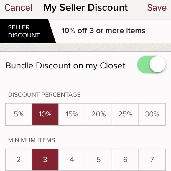 Bundle discount🤗