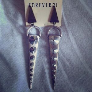 Forever 21 Spike Earrings